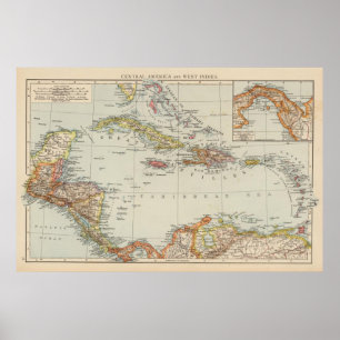 Central America Poster