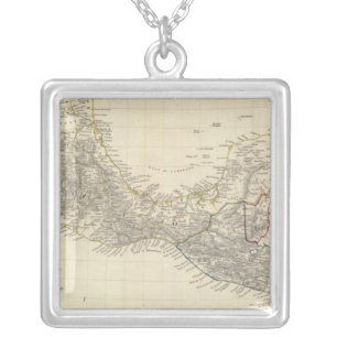 Central America, S Mexico Silver Plated Necklace