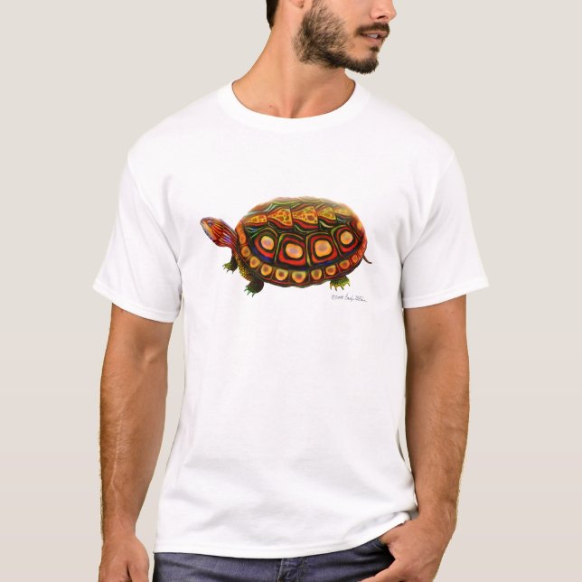 Central American Wood Turtle T-Shirt (Front)