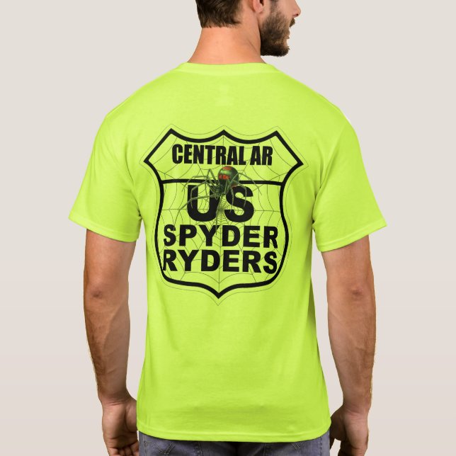 Central AR Chapter - Logo 2-Sided Trans T-Shirt (Back)