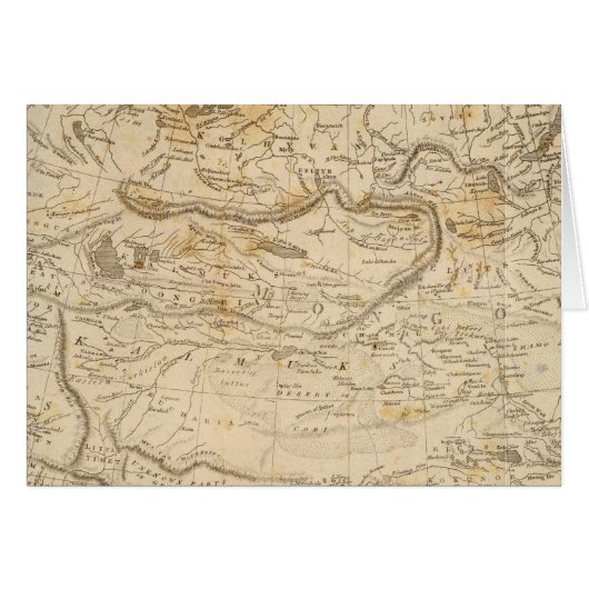 Central Asia Map by Arrowsmith Cards (Front Horizontal)