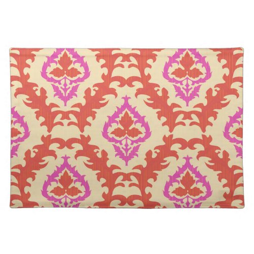 Central Asian Ornamental Seamless Motifs Cloth Placemat