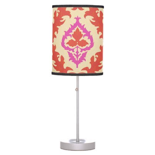 Central Asian Ornamental Seamless Motifs Table Lamp