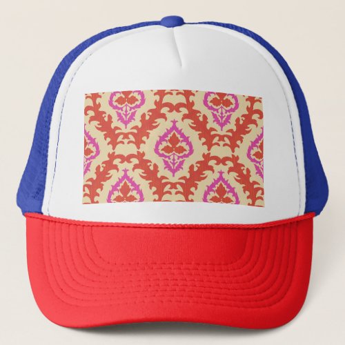 Central Asian Ornamental Seamless Motifs Trucker Hat