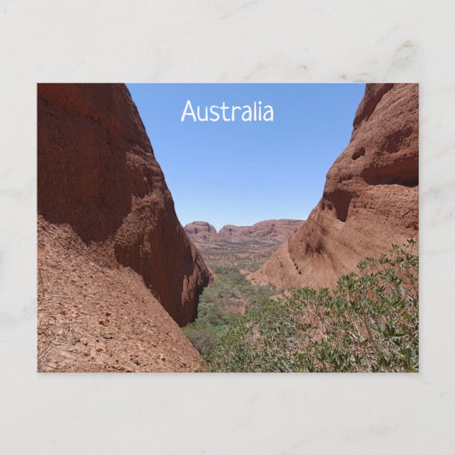 Central Australia Postcard (Front)