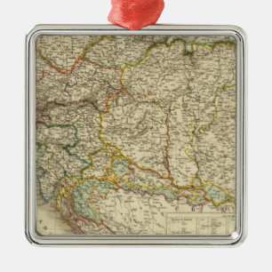 Central Balkan Peninsula Austria Hungary Metal Ornament