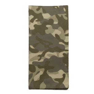 Central Camouflage Cloth Napkin