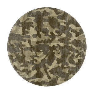 Central Camouflage Cutting Board