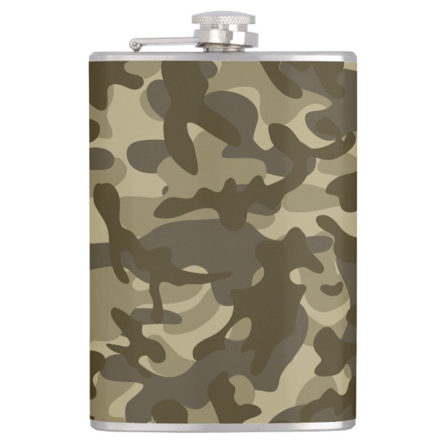 Central Camouflage  Flask (Front)