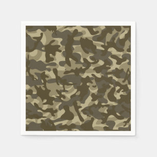 Central Camouflage Napkins