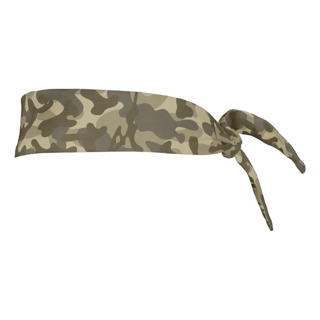 Central Camouflage  Tie Headband (Rotate 90)