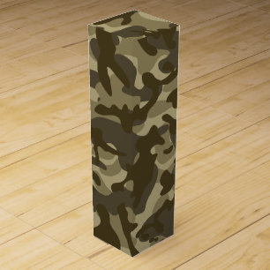 Central Camouflage  Wine Box