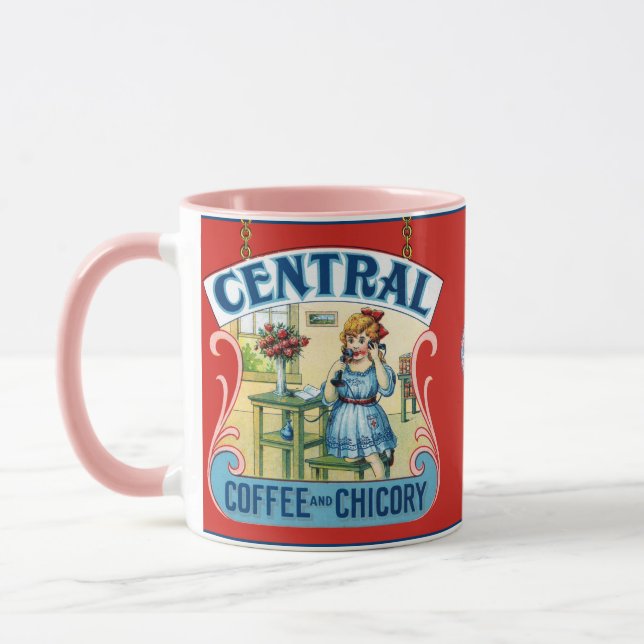 Central Coffee and Chicory Mug (Left)