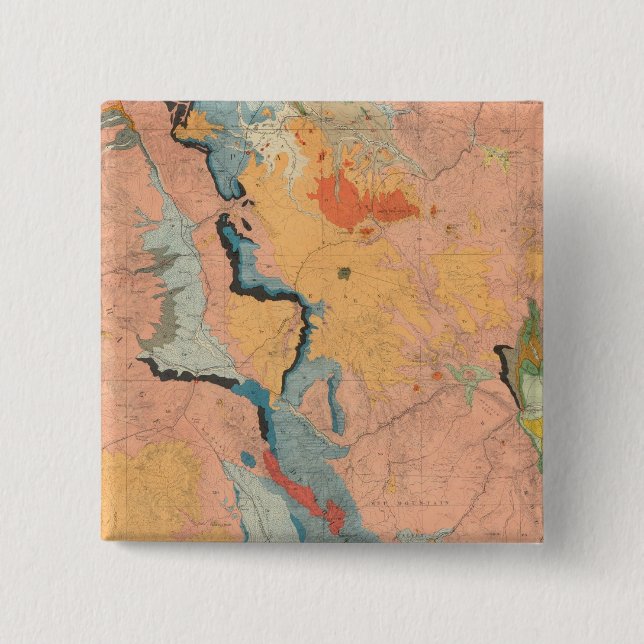 Central Colorado Pinback Button (Front)