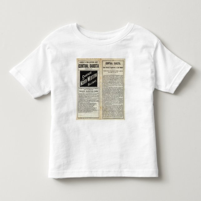 Central Dakota Toddler T-shirt (Front)