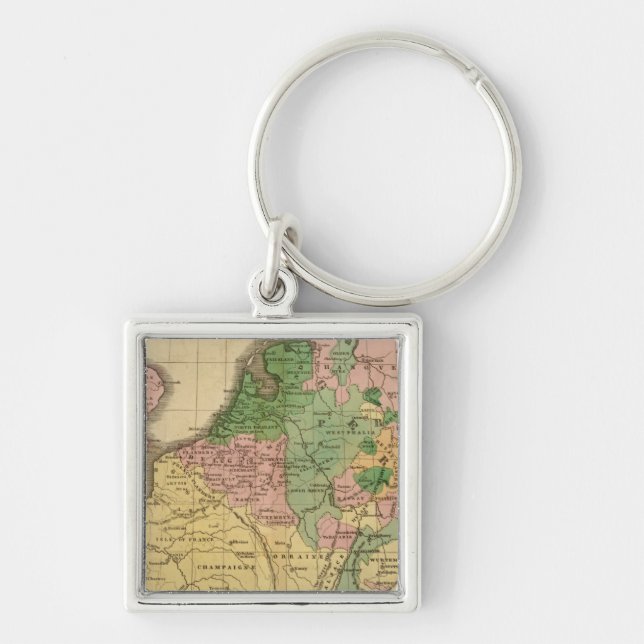 Central Europe 2 Keychain (Front)
