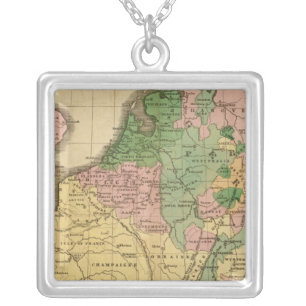 Central Europe 2 Silver Plated Necklace