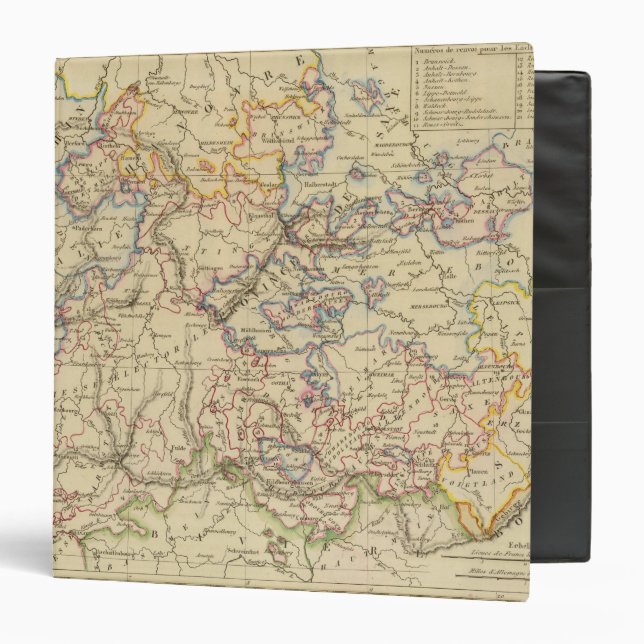 Central Germany 3 Ring Binder (Front/Inside)