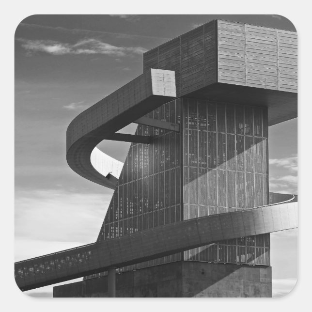 Central High School, 2017 Square Sticker (Front)