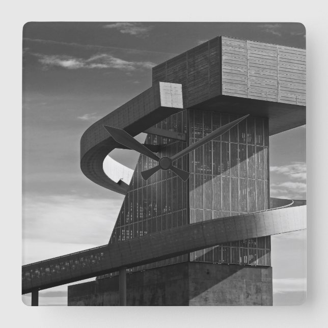 Central High School, 2017 Square Wall Clock (Front)