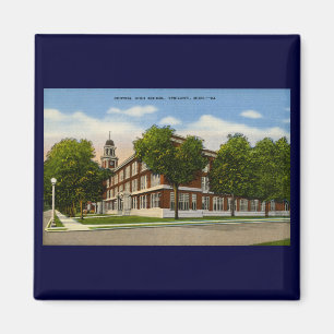 Central High School Ypsilanti Michigan - Vintage Magnet