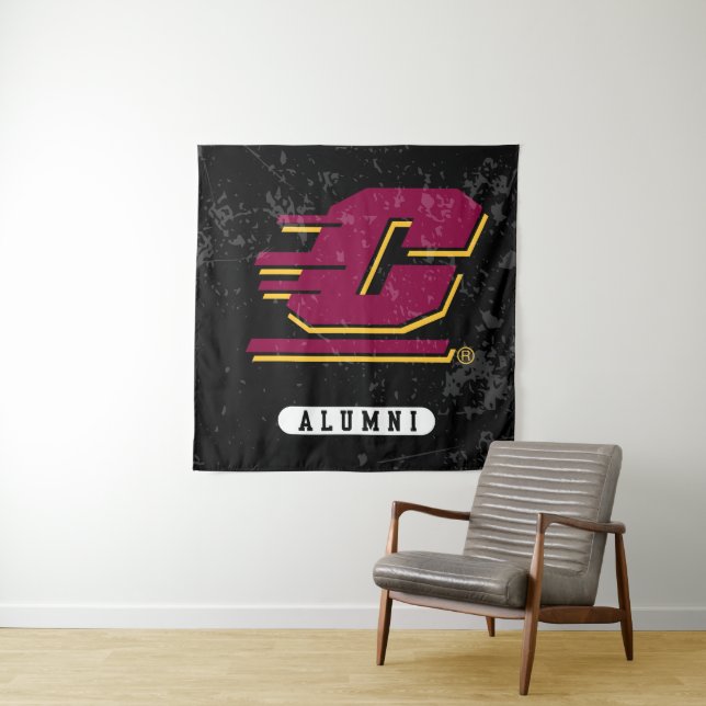 Central Michigan Distressed Tapestry (In Situ)