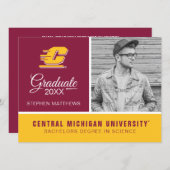 Central Michigan Graduate Invitation (Front/Back)