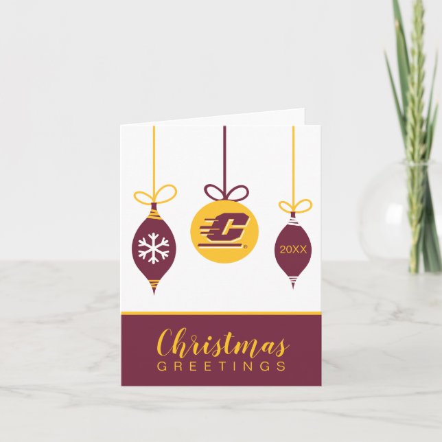 Central Michigan Holiday Card (Front)