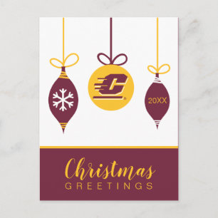 Central Michigan Holiday Postcard
