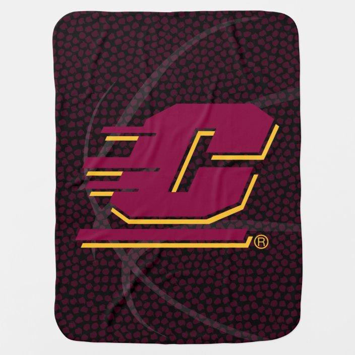 Central Michigan State Basketball Baby Blanket Zazzle Com