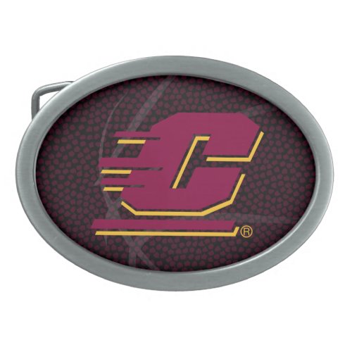 Central Michigan State Basketball Belt Buckle