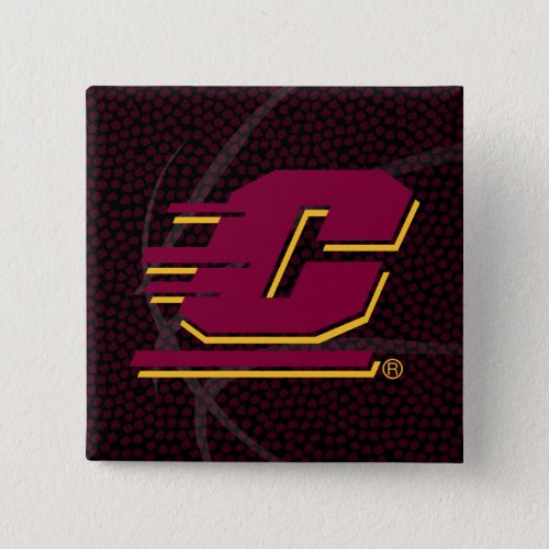 Central Michigan State Basketball Button