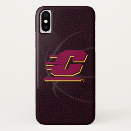 Central Michigan State Basketball iPhone X Case