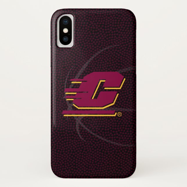 Central Michigan State Basketball Case-Mate iPhone Case (Back)