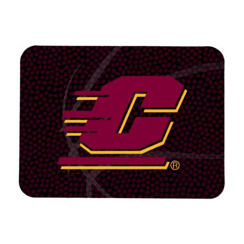 Central Michigan State Basketball Magnet