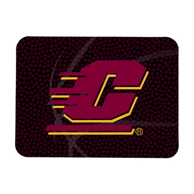 Central Michigan State Basketball Magnet (Horizontal)