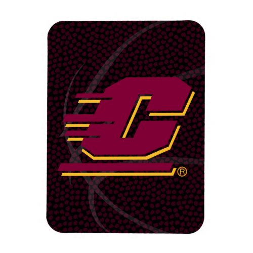 Central Michigan State Basketball Magnet