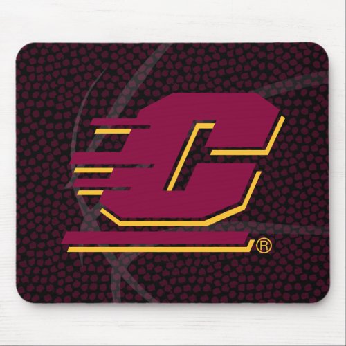 Central Michigan State Basketball Mouse Pad