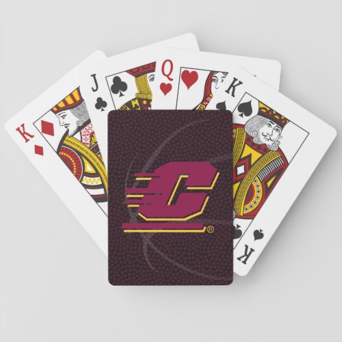 Central Michigan State Basketball Playing Cards