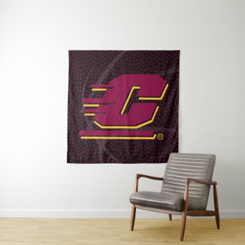 Central Michigan State Basketball Tapestry