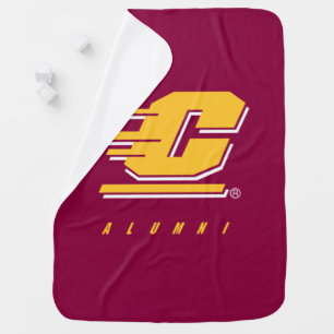 Central Michigan University Alumni Baby Blanket