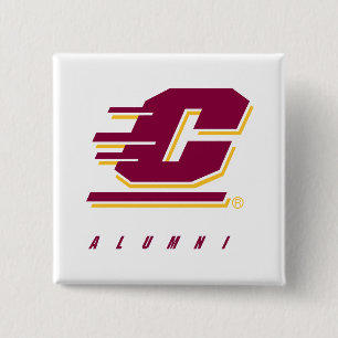 Central Michigan University Alumni Button