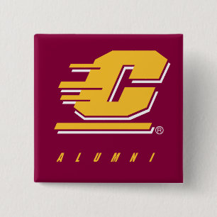 Central Michigan University Alumni Button