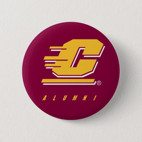 Central Michigan University Alumni Button