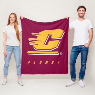 Central Michigan University Alumni Fleece Blanket