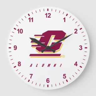 Central Michigan University Alumni Large Clock