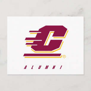 Central Michigan University Alumni Postcard