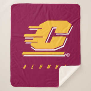 Central Michigan University Alumni Sherpa Blanket