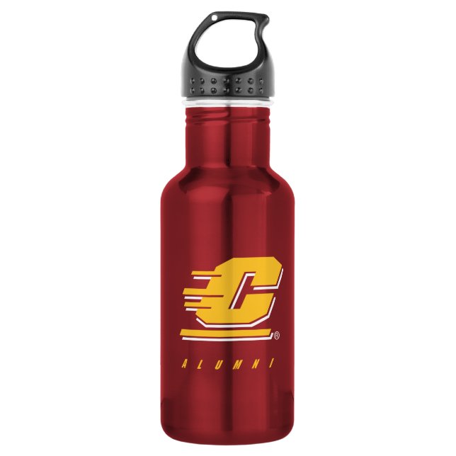 Central Michigan University Alumni Stainless Steel Water Bottle (Front)