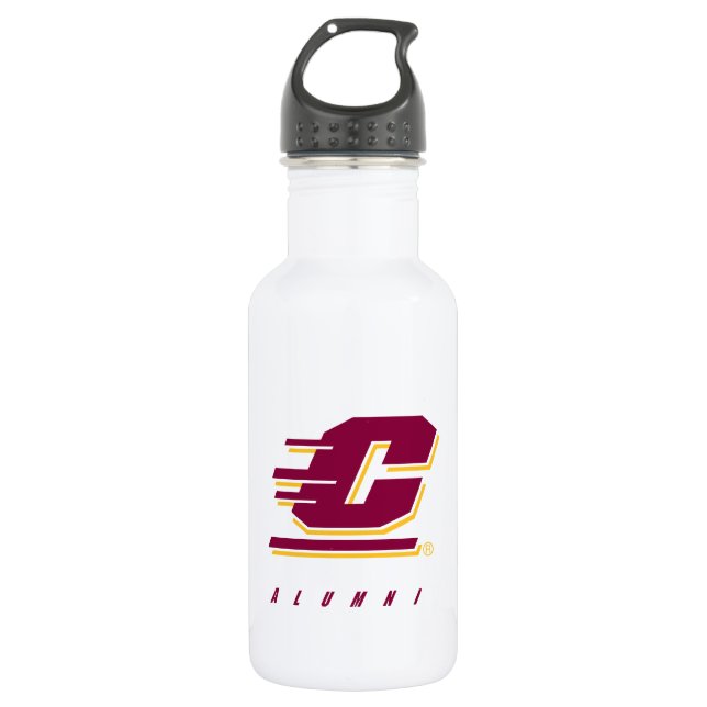 Central Michigan University Alumni Stainless Steel Water Bottle (Front)